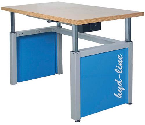 Produktbild Bedrunka & hirth Schwerlasttisch - hydline, hydraulisch mit elektrischer Steuerung höhenverstellbar (200 cm, 75 cm)