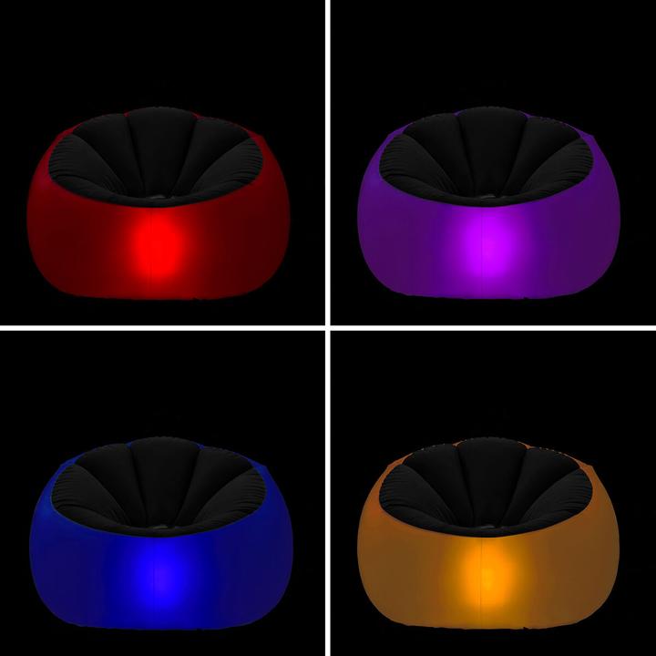 Produktbild InnovaGoods Aufblasbarer Sessel mit LED-Beleuchtung