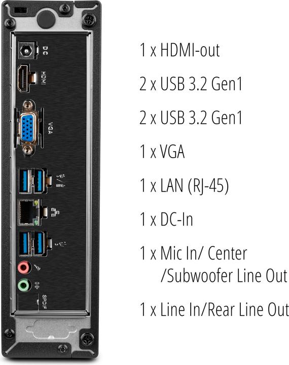 Immagine prodotto Medion Akoya S23002 (Intel Celeron J4105, 4 GB, 128 GB)