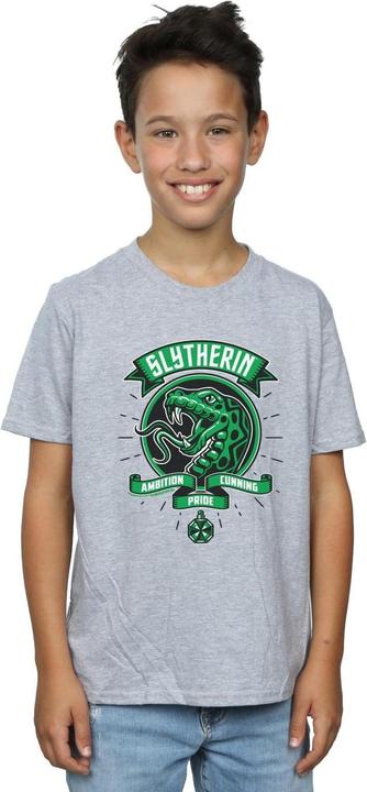 Immagine prodotto Slytherin Toon Crest Maglietta Ragazzi (140, 146)