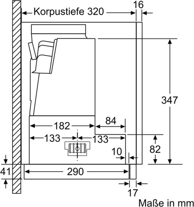 Actual product image Bosch Hausgeräte DFR097A52 (Flat-screen hood)