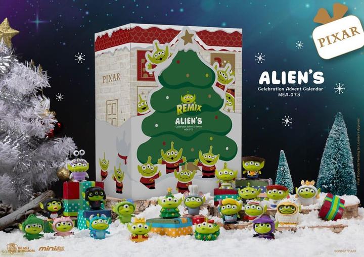 Actual product image Beast Kingdom Toy Story Mini Egg Attack Advent Calendar Alien's celebration