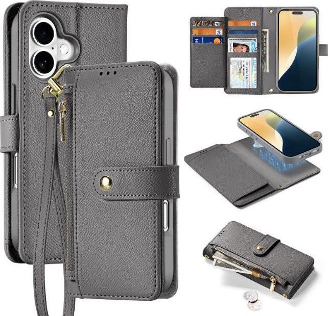 Image du produit Dux Ducis Lawa Series MagSafe Bookcover en similicuir Étui (Apple iPhone 16 Plus)