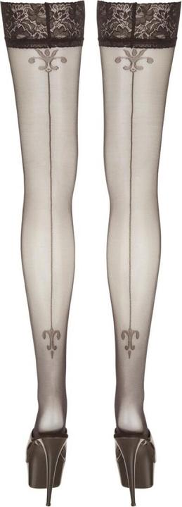 Produktbild Cottelli Collection Nahtstrümpfe mit Motiv (5)