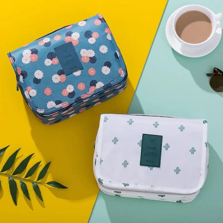 Only-Bags.Store Kosmetiktasche mit Nylon-Haken, Make-up-Tasche, hohe Kapazität, Aufbewahrungstasche für (24 l)