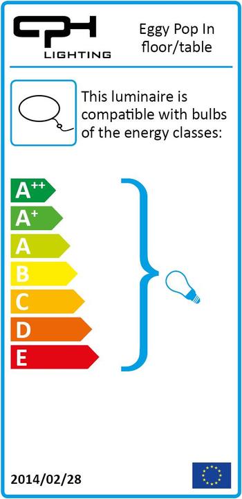 Energie-Label CPH Lightning Eggy Pop In (E27)
