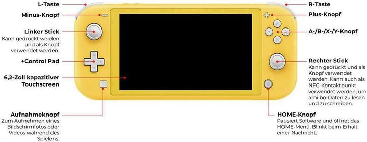 Produktbild Nintendo Switch Lite - Gelb