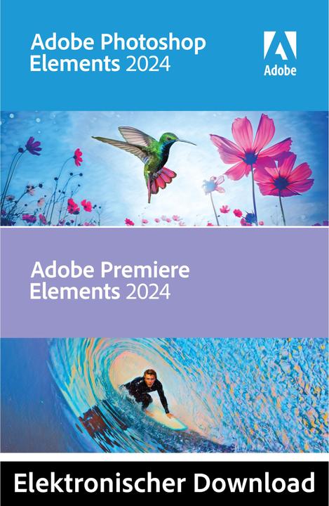 Produktbild Adobe Photoshop & Premiere Elements 2024 (1 User, unbegrenzt)