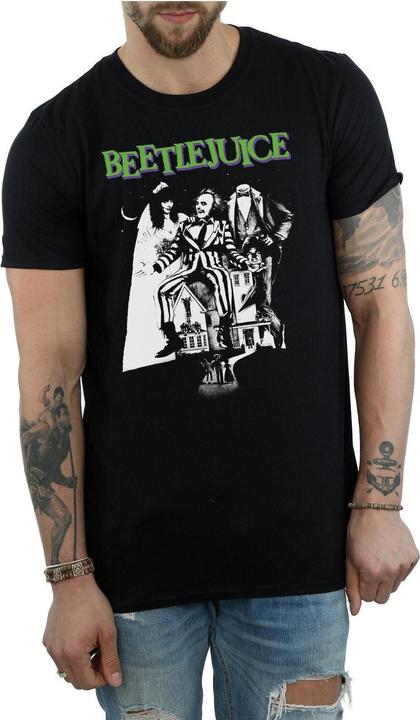 Produktbild Beetlejuice Mono Poster TShirt (L)