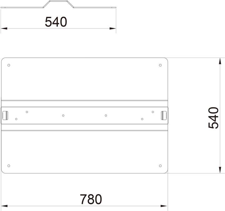 Image du produit Multibrackets Floorbase Pro OM55N-D (Platines de montage / d'adaption)