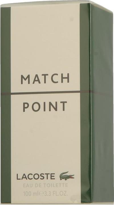 Actual product image Lacoste Match Point by Eau de Toilette Spray 100 ml (Eau de toilette, 100 ml)