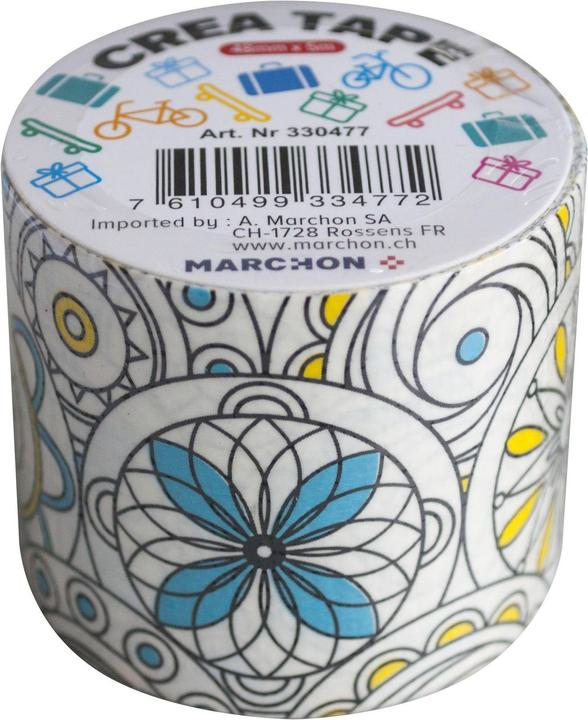 Immagine prodotto Office Nastro L538D bianco/fiori (5000 mm)