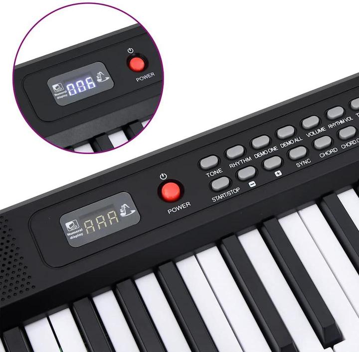 Image du produit VidaXL Clavier électrique avec pupitre (88 Boutons)