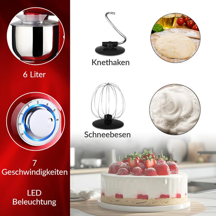 Actual product image Monzana Dough machine (1200 W)