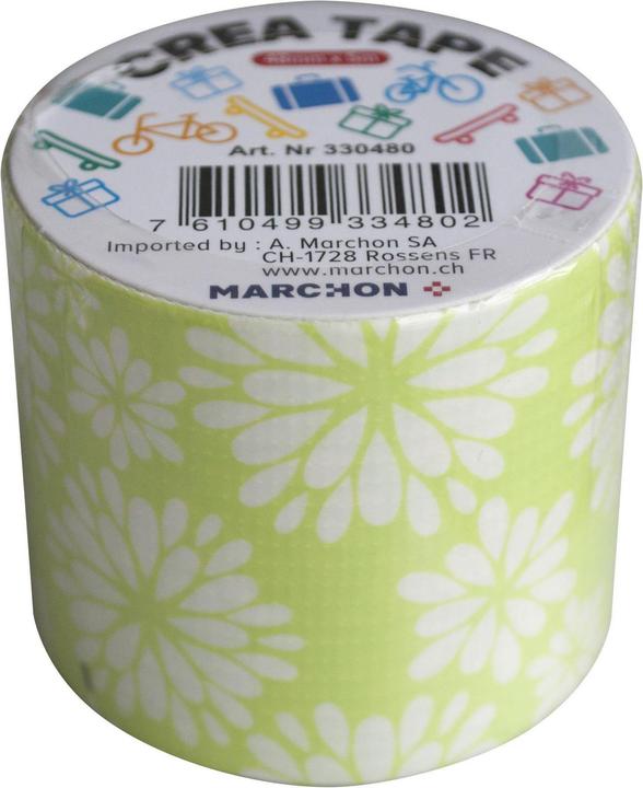 Produktbild Office Tape L546B grün/Blumen (50 mm)