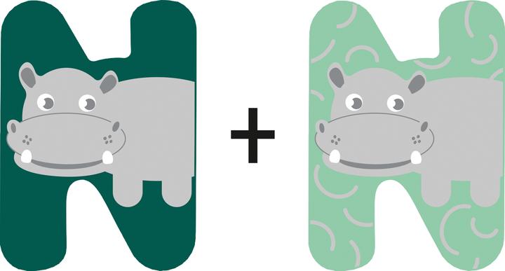 Immagine prodotto small foot Holzbuchstabe Kinderzimmer N