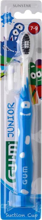 Produktbild GUM SUNSTAR Kinder Zahnbürste Junior 7-9 Jahre blau (Weich, 1 x)