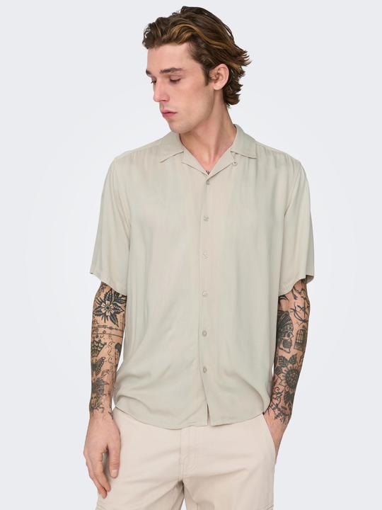 Actual product image Only & Sons Plain short sleeve shirt (L)