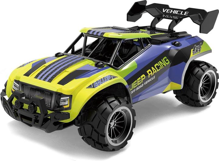 Produktbild Hama Jeep Racing - R/C 1:20 2,4G 3,7V Li-ion - Blue/yellow