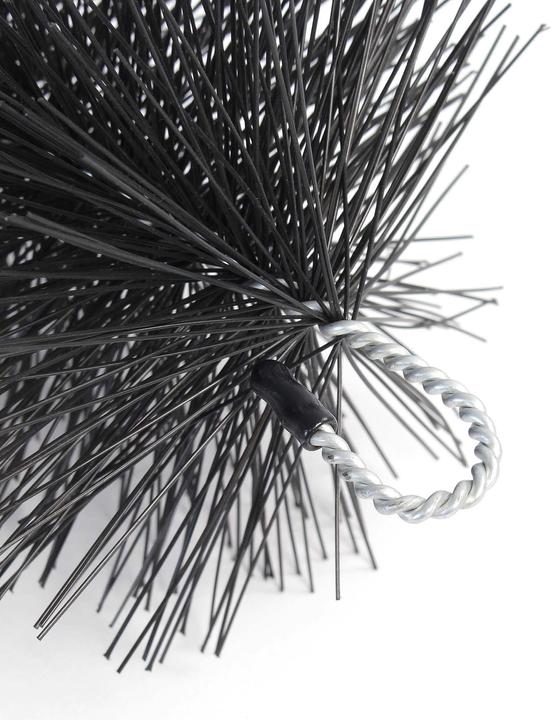 Actual product image Wiltec Black Brush Pond Filter Brush, Set with 24 Brushes for Removing finest Particles, 40cm x Ø 15cm, in