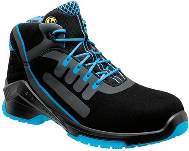 Actual product image Steitz Secura Lace-up boots black/blue VD PRO 1800 SF ESD, S3 NB, EU shoe size: 40 (S3, 40)