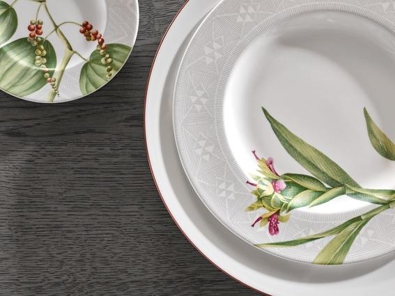 Immagine prodotto Villeroy & Boch Tazza da caffè Malindi, servizi da tavola in pregiata porcellana Premium Bone nei colori verde e (200 ml, 1 x)