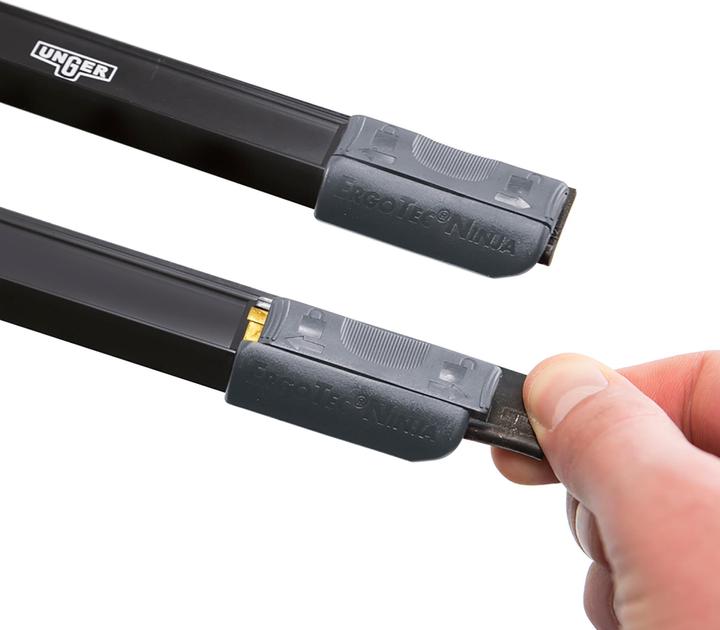 Actual product image Unger E3450 Ergotec Ninja complete 45 cm, 30 degrees Complete with Ninja rail and soft rubber (1 pcs.)