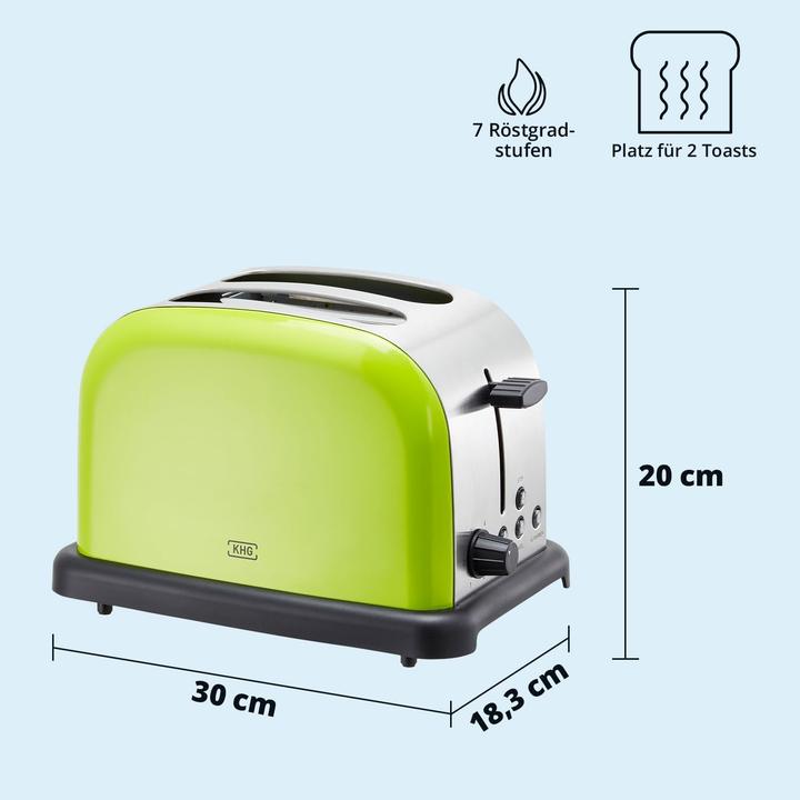 Immagine prodotto KHG Lime (verde)-acciaio inox-nero