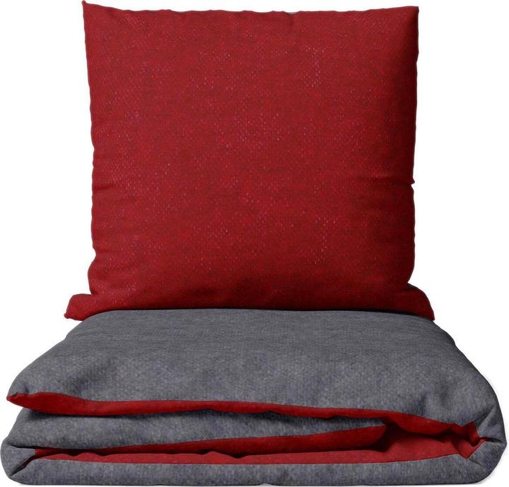 Produktbild Traumschlaf Melangebiber (Bettwäsche Set, 200 x 200 cm, 2x (80 x 80 cm))