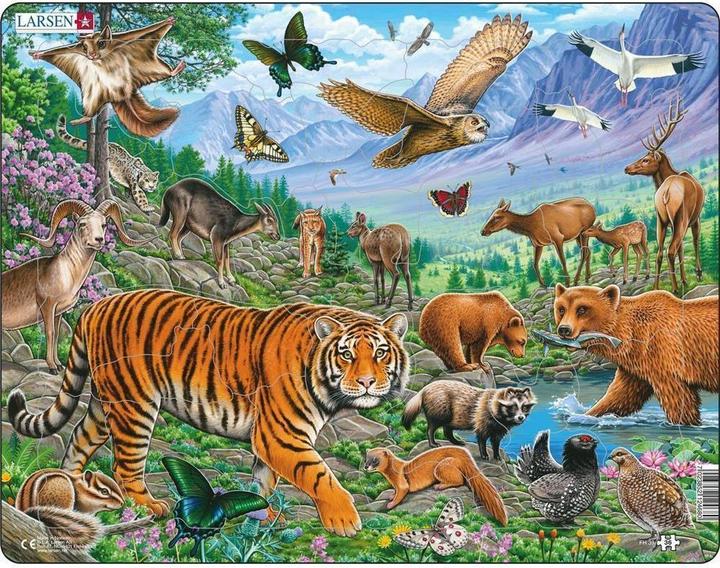 Image du produit Larsen Le tigre de l'Amour en été sibérien (36 pièces)