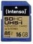 Actual product image Intenso SDHC card (16 GB, SDHC, U3, UHS-I)