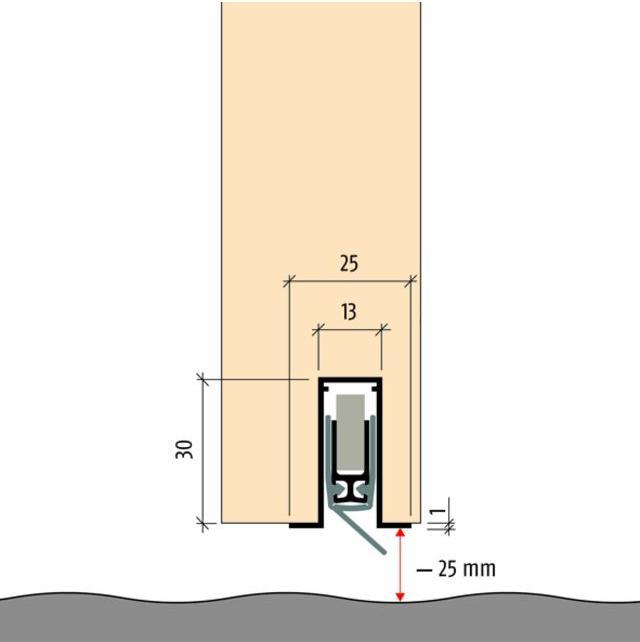 Image du produit Planet Joints d'abaissement de porte RF
