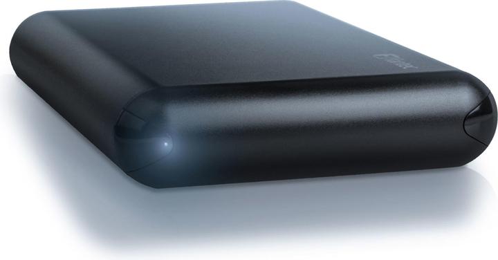 Fantec DB-F35U3 Externes Festplattengehäuse aus schwarzem Aluminium (3.5")