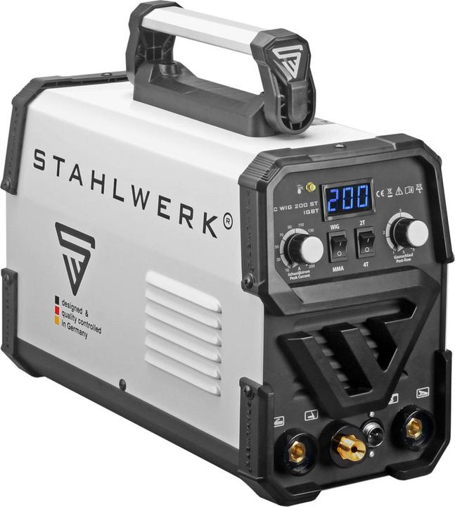 Actual product image Stahlwerk DC TIG 200 ST IGBT fully equipped welding machine