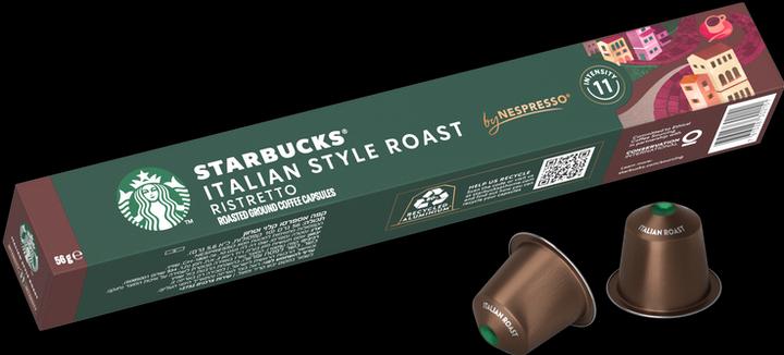 Starbucks Italian Style Roast by Nespresso Dark Roasts (10 x Porta.)