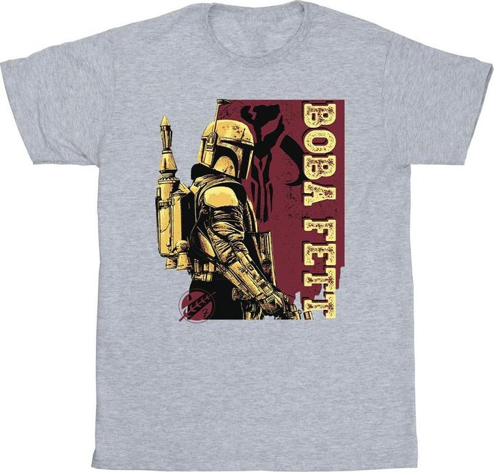 Image du produit Star Wars - T-shirt THE BOOK OF BOBA FETT WESTERN STYLE - Homme (XL)