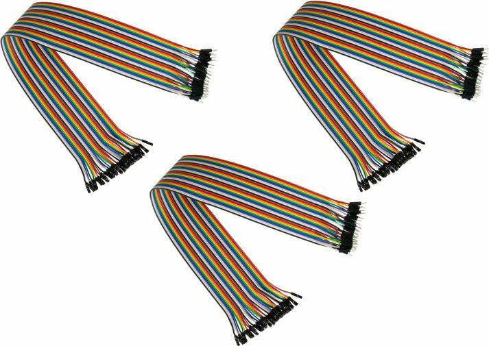 Immagine prodotto Kabelmeister Filo di ponticello a 40 pin separabili per Arduino, Raspberry Pi, ecc.