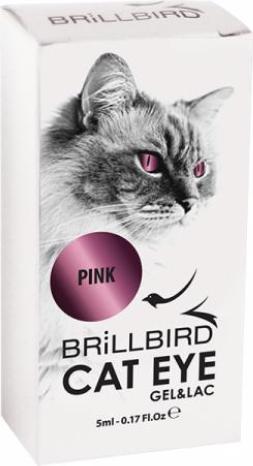 Produktbild BrillBird Cat Eye Gel&Lac “Pink” – 5ml (Pink, Gel-Effekt Nagellack)