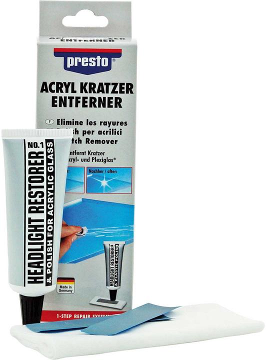 Image du produit Presto Kit de réparation pour enlever les rayures acryliques