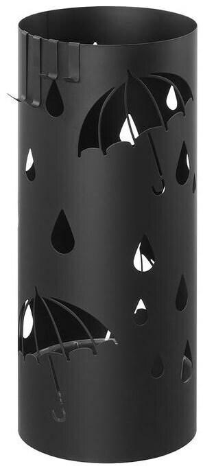 Image du produit Songmics Schirmständer Schwarz, Detailfarbe: Schwarz (19 x 19 x 44 cm)