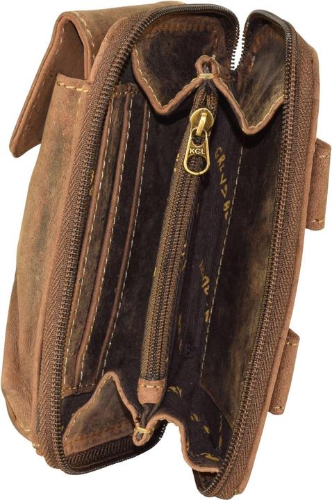Produktbild Greenburry Vintage Gürteltasche Leder 14,5 cm