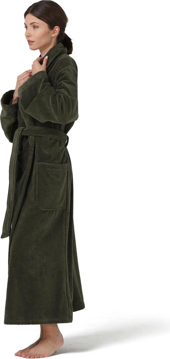 Actual product image Möve Homewear shawl collar coat green (XL)