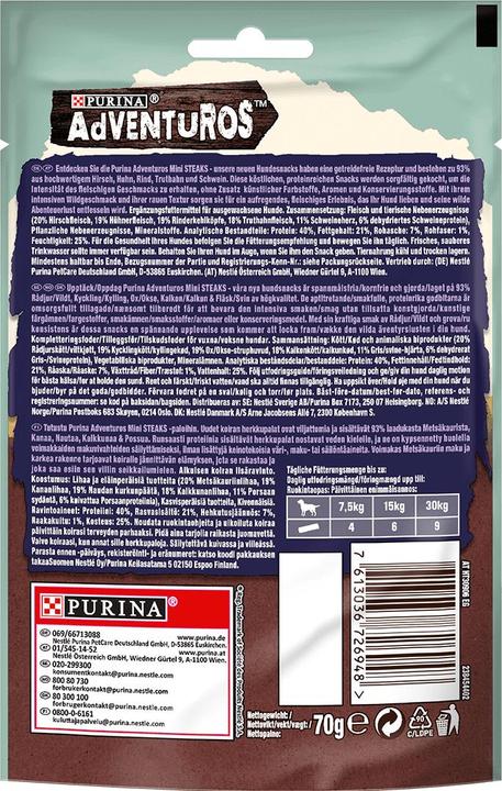 Image du produit Purina ONE 7613036726948 (Adulte, 1 pcs, 75 g)