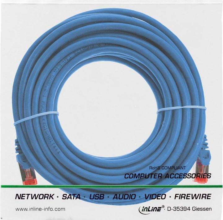 Actual product image InLine Patch cable (S/FTP, CAT6, 15 m)