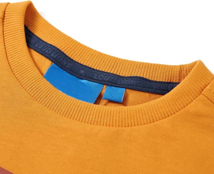 Produktbild VidaXL Kinder-Langarmshirt Ocker 92,Material: 100 % Baumwolle,Farbe (92)