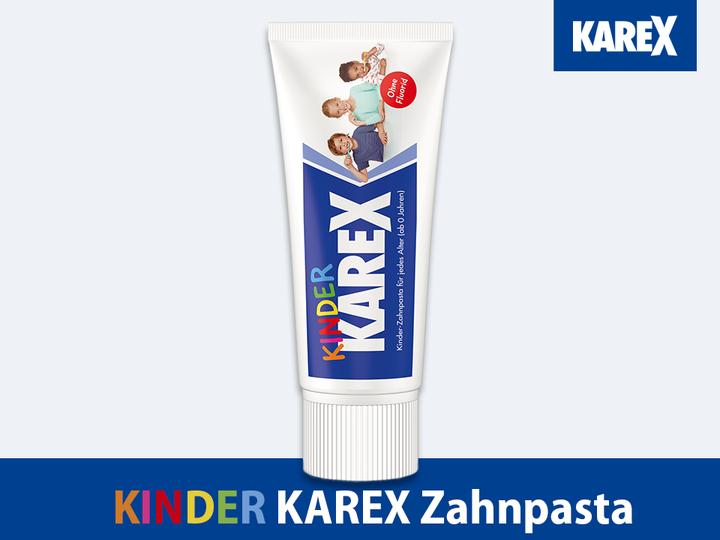 Actual product image Karex Children toothpaste fluoride free (50 ml)