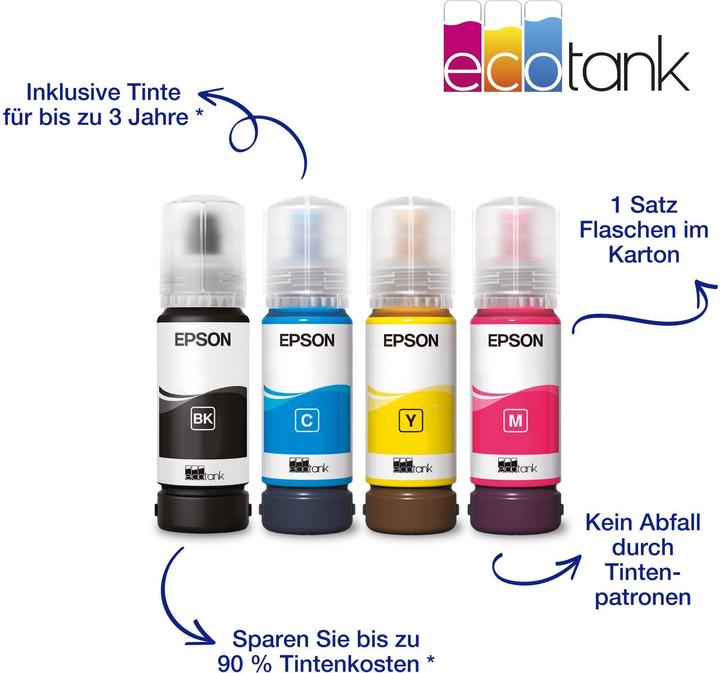 Immagine prodotto Epson EcoTank ET-2861 (Eco-Tank, Colore)