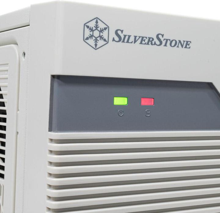 Productafbeelding Silverstone FLP01 PC-Gehäuse, HTPC, SSI-CEB/ATX - weiss
