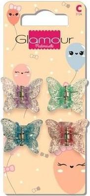Image du produit Glamour Pinces à cheveux Mademoiselle Frog (4 pcs)