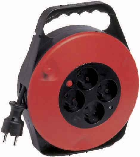 Actual product image REV 008818 Cable reel 10m earthing contact plug (10 m, 1.50 mm²)